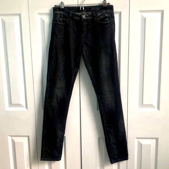 Blank NYC Faded Black Wash Skinny Leg Jeans Size 26 - Picture 2 of 10